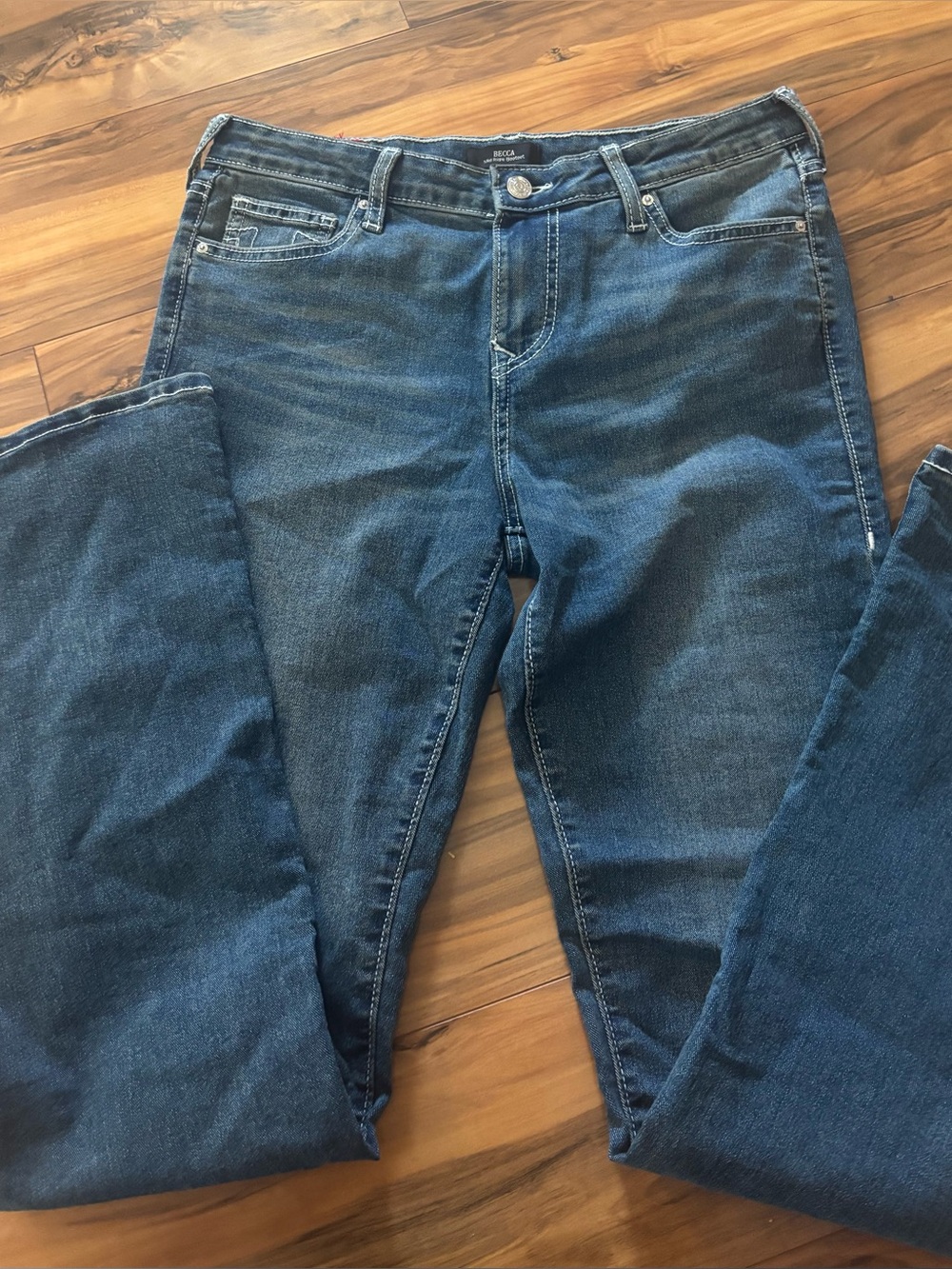 True Religion BECCA  Women's Dark Blue Bootcut Jeans NWOT